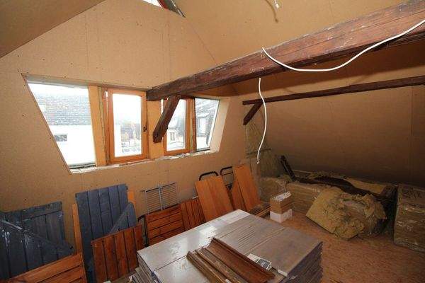 geplantes Dachstudio