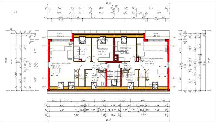 DG Aufstockung Regelgeschoss