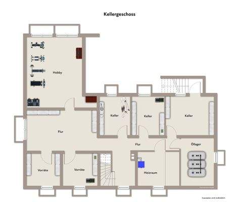 Grundriss Kellergeschoss