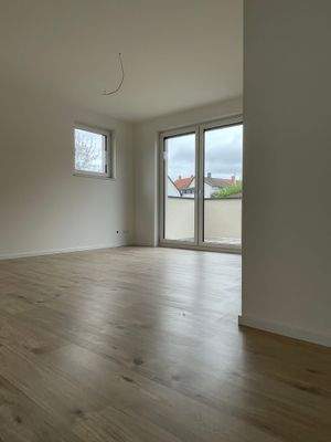 Schlafzimmer mit Balkon