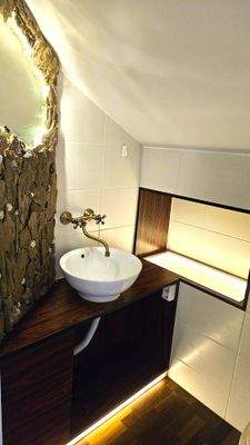 Gäste WC im Dachgeschoss