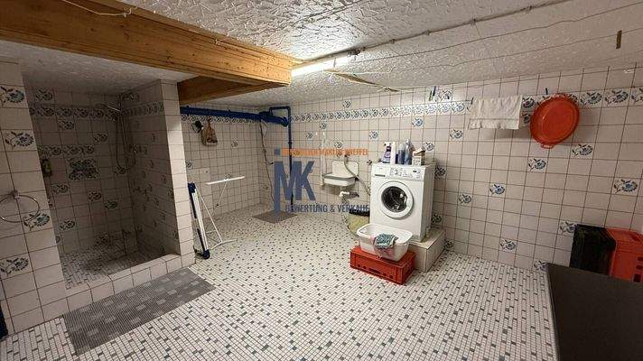 Waschküche m. Dusche