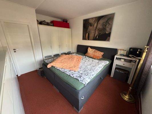 Schranknische im Schlafzimmer