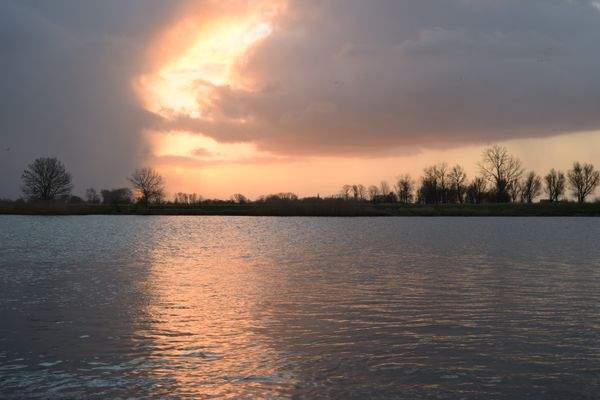 Aussicht Sonnenuntergang