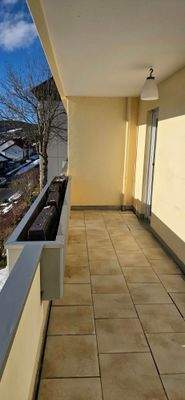 Balkon 2 mit Zugang aus Schlafraum 1 und Schlafraum 2 