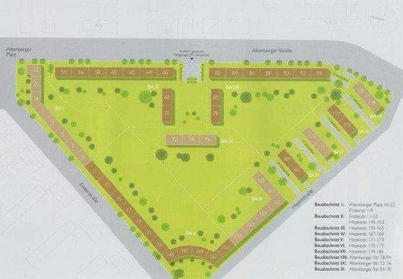 Freiflächen- und Lageplan