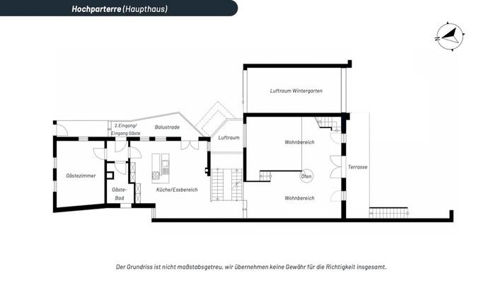 Hochparterre Haupthaus