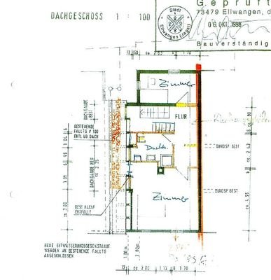 Grundriss 1. DG