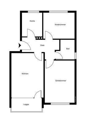 Grundriss - nicht maßstabsgetreu