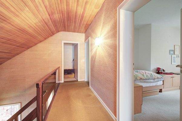 Flurbereich mit offenem Luftraum