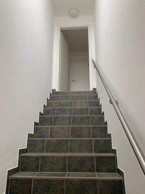 Treppenflur zu den Wohnungen