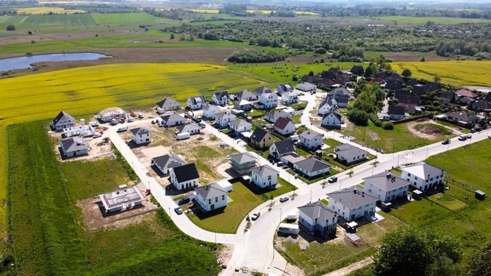 Luftbild Wohngebiet "Schwanzenbusch Nord"