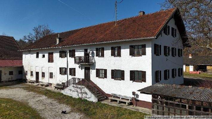 Drohne Ansicht Wohnhaus