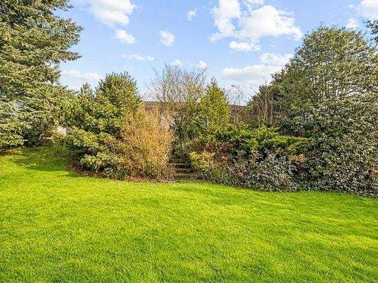 Gartenansicht zur Terrasse