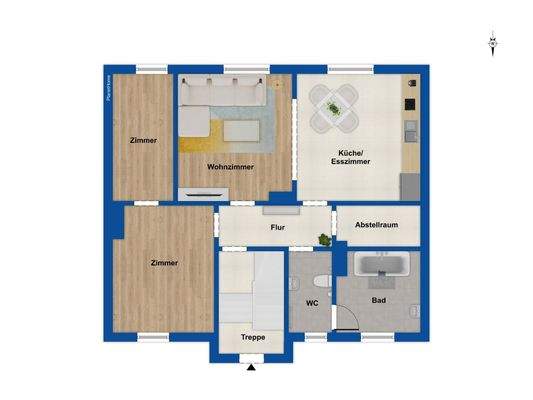 Grundriss Erdgeschoss