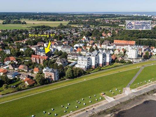 so nah zum Deich = in 3. Reihe