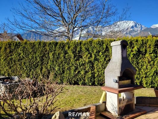 Grillplatz im Garten