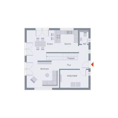 Grundriss Erdgeschoss