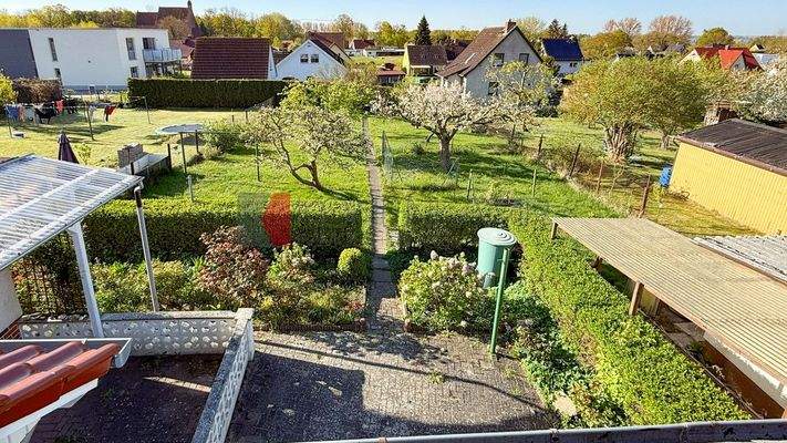 Ausblick in den Garten