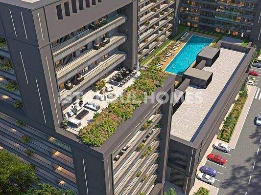 Luxe Apartments near Metro and Shopping Mall in Maltepe