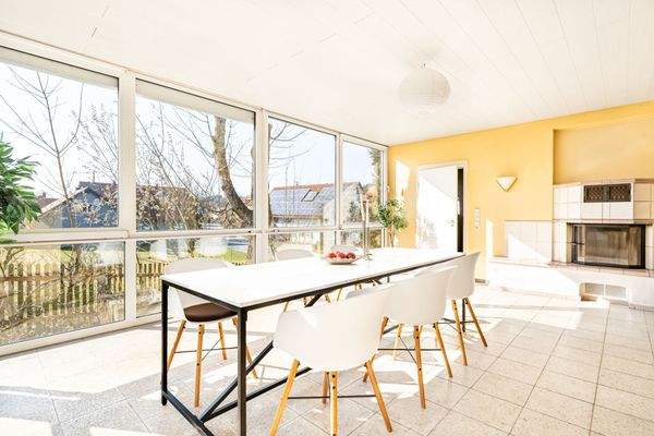 Großer, beheizter Wintergarten