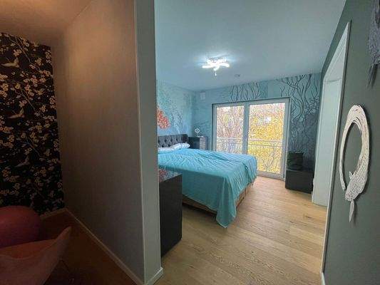 Schlafzimmer mit Ankleide