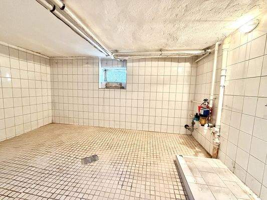 Waschküche im Kellergeschoss