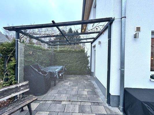 Terrasse am Wohnzimmer