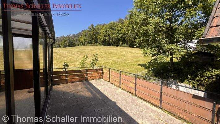 Wintergarten und Terrasse 