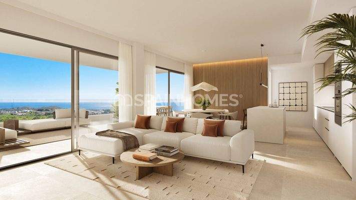 Spacious Flats in a Complex with Pool in Mijas Málaga