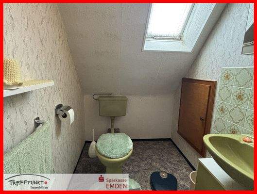 WC im Dachgeschoss
