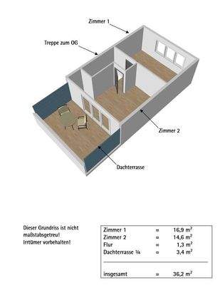 Grundriss und WFL DG