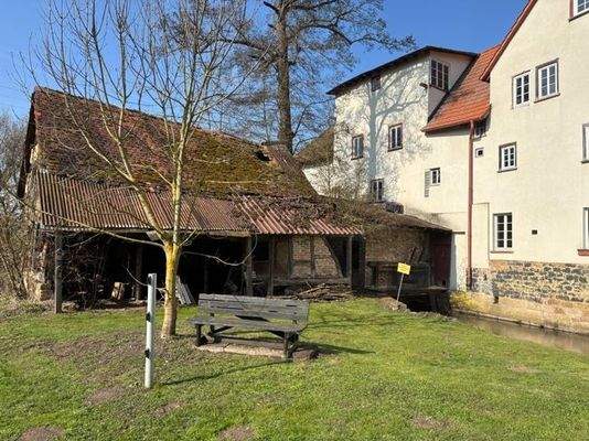 Mühle rückwärtige Ansicht