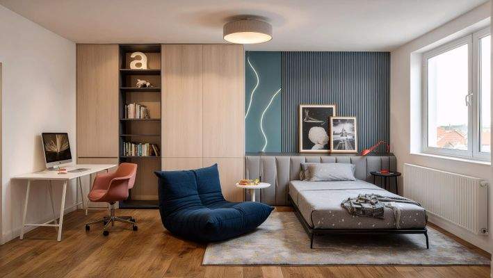 Schlafzimmer 2 - visualisiert