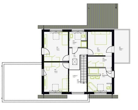 Grundriss Obergeschoss