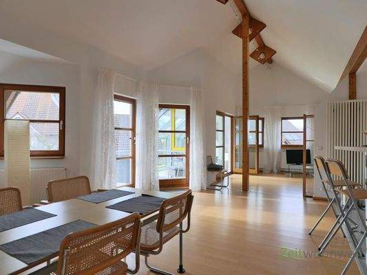 Blick in den Wohnraum