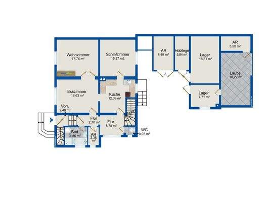 Grundriss Erdgeschoss