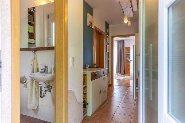 Modernes Familienhaus mit Traumgarten und Blick ins Grüne