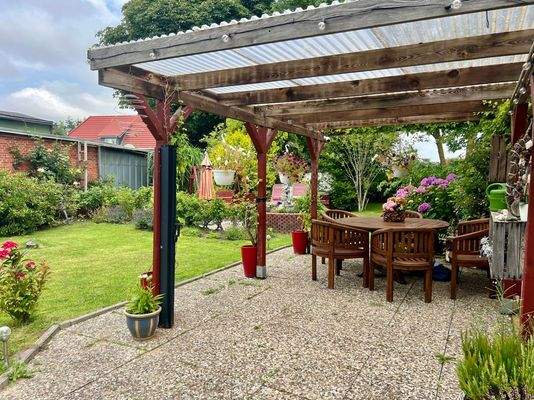 überdachter Freisitz