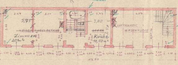 Grundriss Hinterhaus EG 