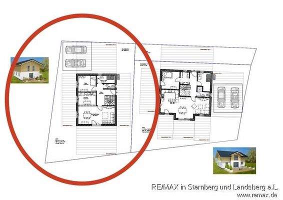 Beispiel für Bebauung (Tiroler Holzhaus)