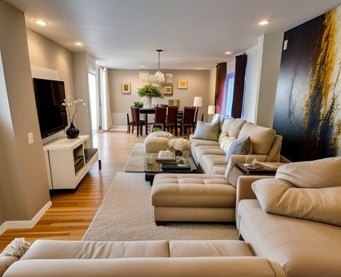 Wohnzimmer Home Staging