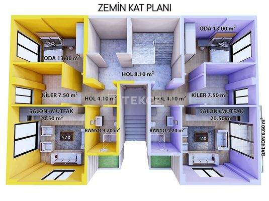 Real Estate in a Boutique Project in Çiftlikköy, Yalova