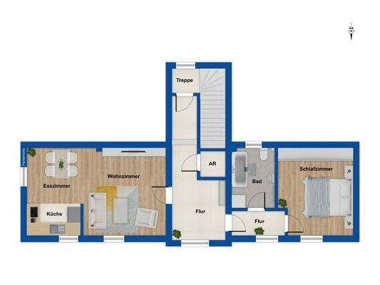 Grundriss 2. Obergeschoss