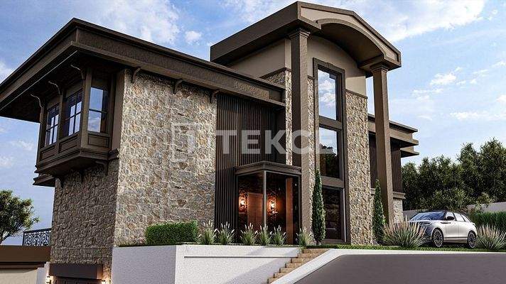 Sea View Villas with Pool in Kuşadası Yaylaköy