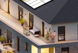 Visualisierung Dachterrasse