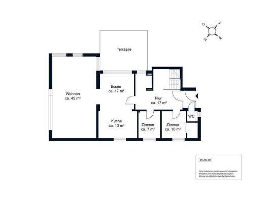 Grundriss Erdgeschoss 
