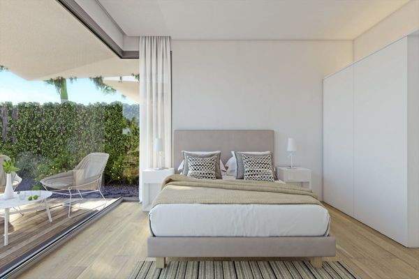 Eines von 3 Schlafzimmern