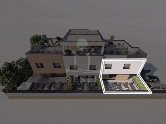 Moderne Maisonette in Vodice mit Nähe zum Meer