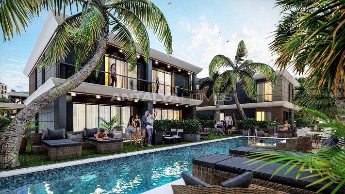 4-Bedroom Houses Short Drive Distance to the Sea in Antalya